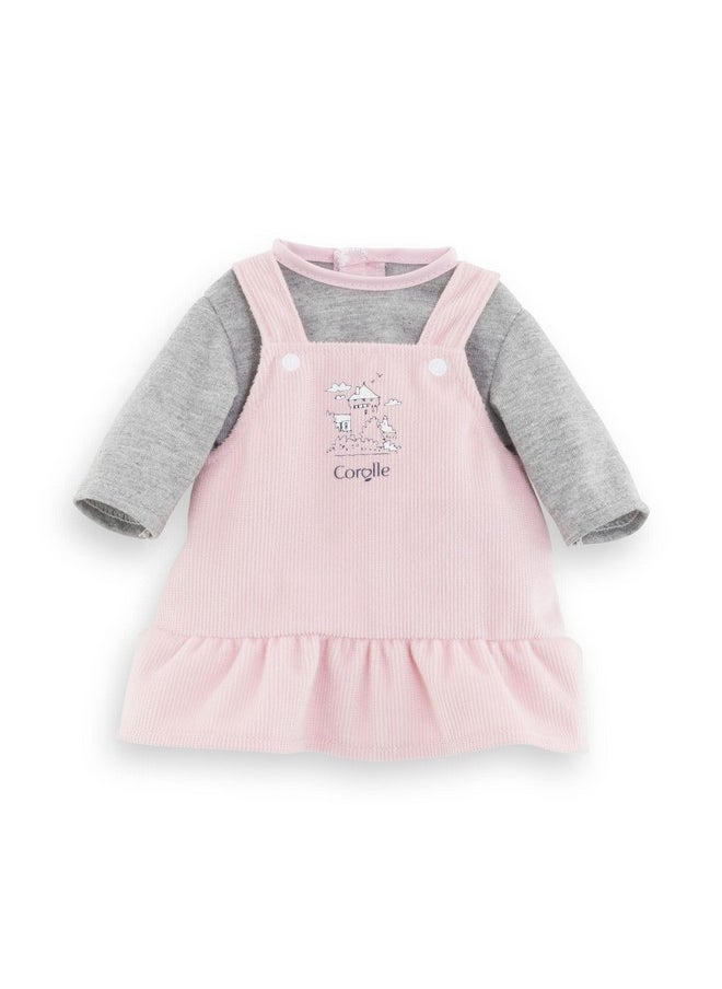 Corolle Corolle 12” Baby Doll Outfit - Loire Riverside Jumper & Long Sleeved T-Shirt - Mon Premier Poupon Clothing and Accessories fit 12" Dolls, for Kids Ages 18 Months and up  - Image 1