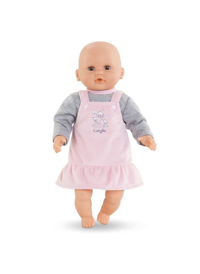 Corolle Corolle 12” Baby Doll Outfit - Loire Riverside Jumper & Long Sleeved T-Shirt - Mon Premier Poupon Clothing and Accessories fit 12" Dolls, for Kids Ages 18 Months and up  - Image 3