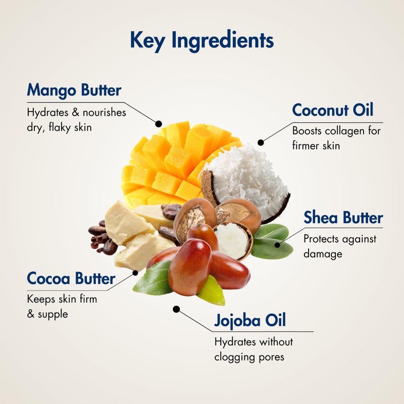 Kaantam Whipped Body Butter - Moisturizer for Dry Skin, for Women & Men, Nourishing Winter Care Formula for Silky Smooth Skin, Shea Butter & Vitamin E, Cooca, Mango Butter - Image 4