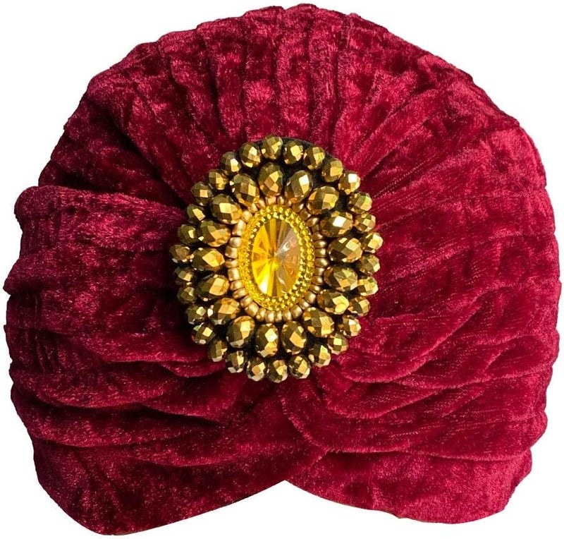 Decou Twist Pleated Hair Wrap Stretch Turban 0545 - Image 2