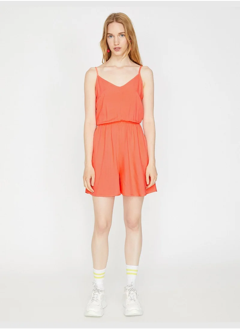 كوتن Spaghetti Strap Jumpsuits