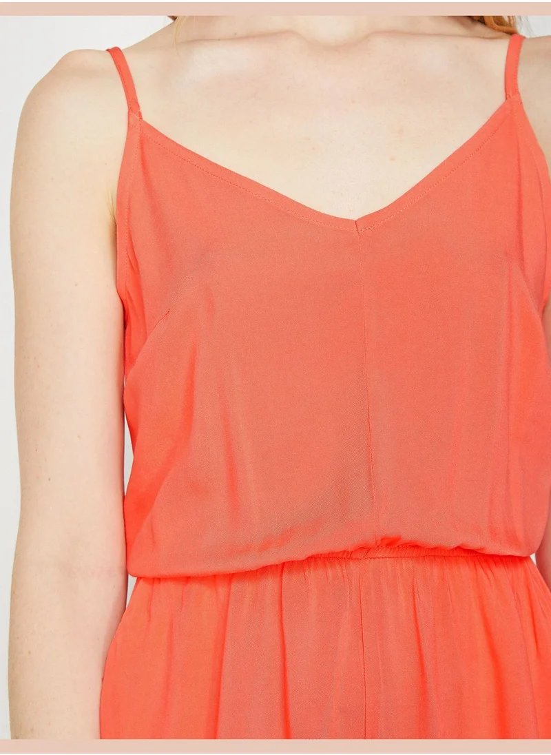 كوتن Spaghetti Strap Jumpsuits