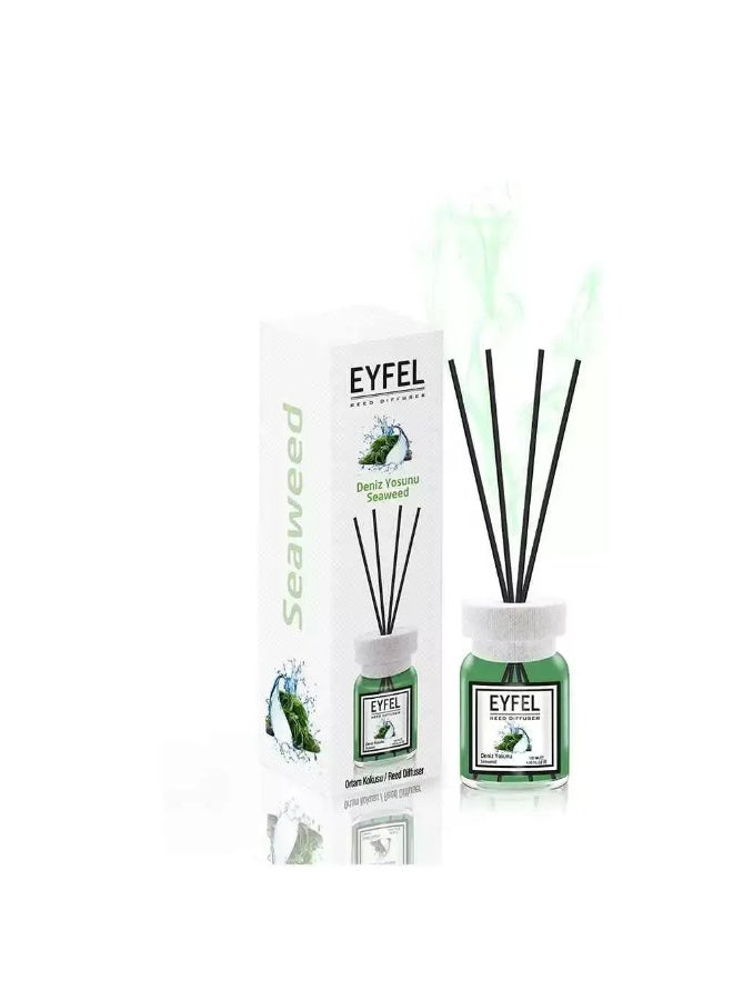 Eyfel Reed Diffuser Seaweed Perfume Aroma Home Fragrance- 120ml - Image 1