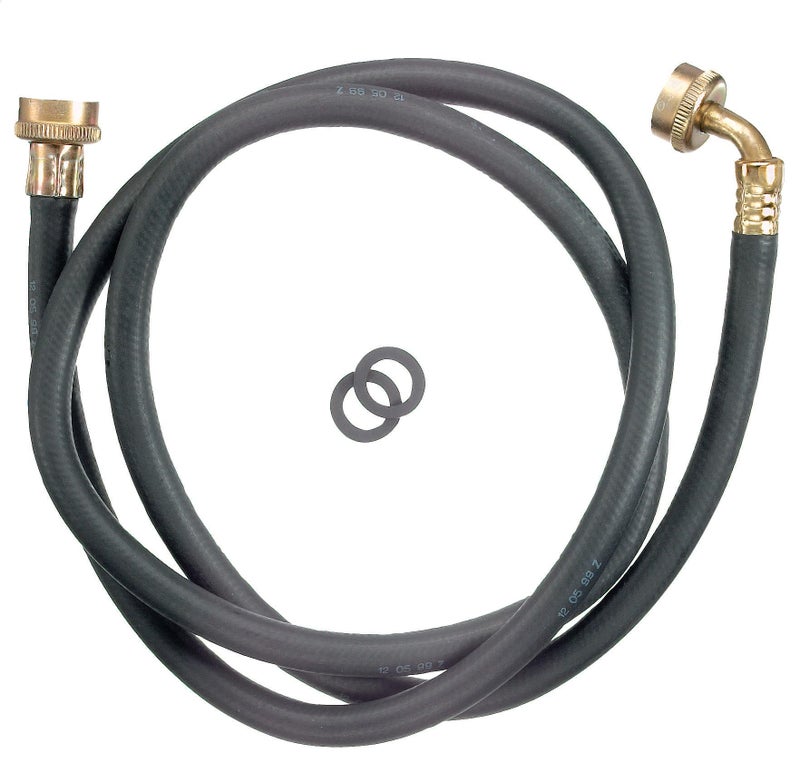 Plumb Pak Keeney PP850-2 Washing Machine Hose 3/4" Fem, 6', Black - Image 2