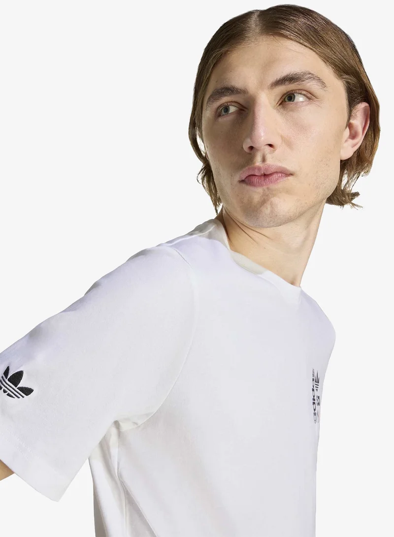 Adidas Originals WHITE Archive Usa 94 Graphic T-Shirt for Men | Best Price UAE