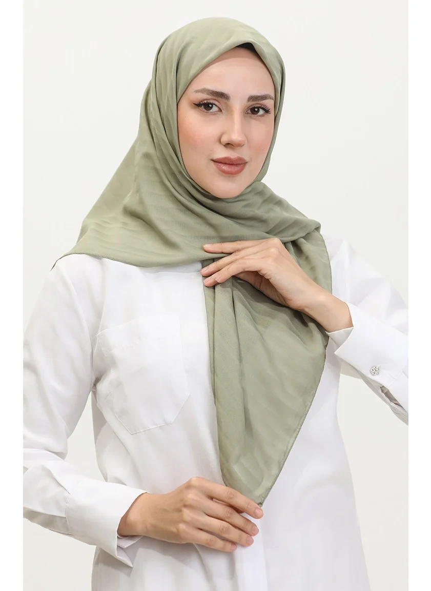 Sefa Merve Chiffon Scarf 2015-23 Almond Green