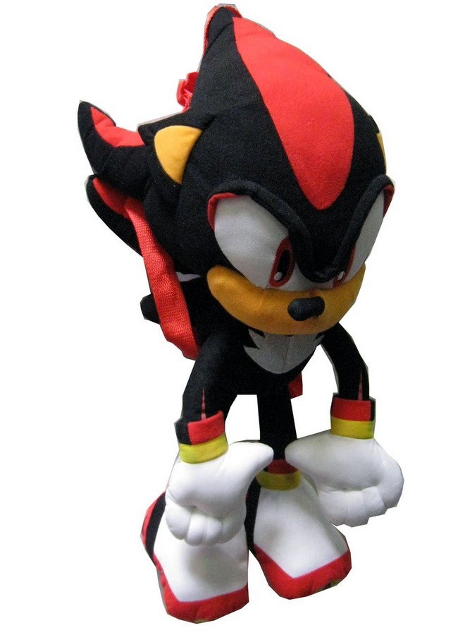 Sonic The Hedgehog دمية سونيك القنفذ - حقيبة ظهر شادو سوداء (24 بوصة) - Image 1