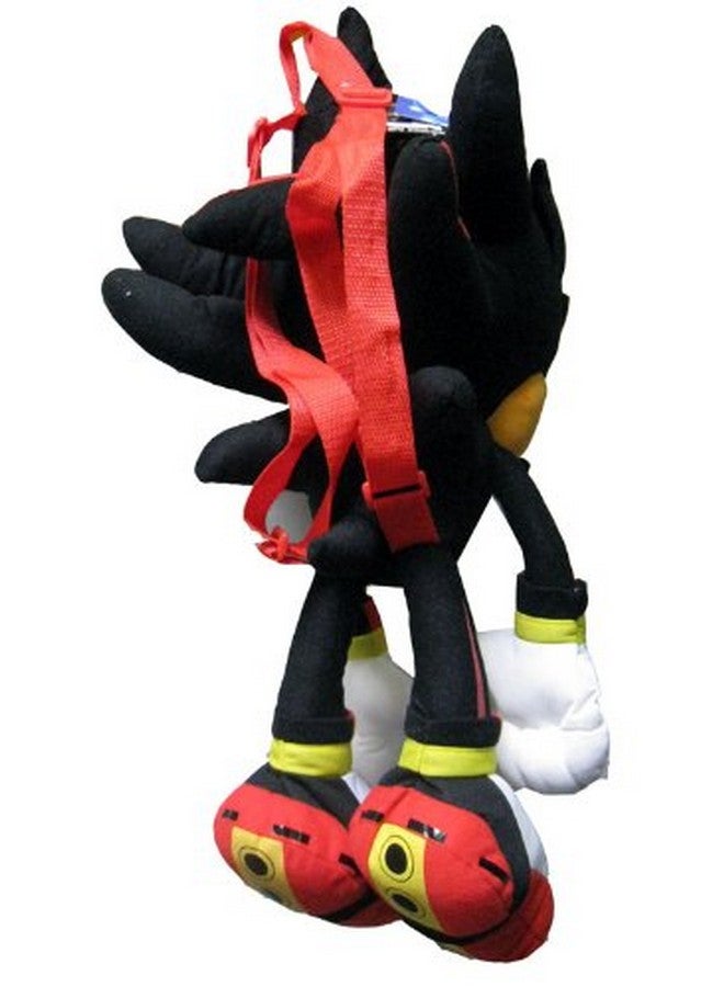 Sonic The Hedgehog دمية سونيك القنفذ - حقيبة ظهر شادو سوداء (24 بوصة) - Image 2