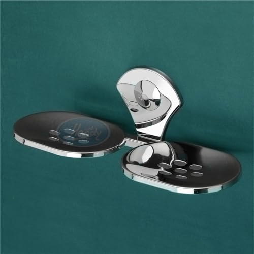 HANDY Stainless Steel Rust Free Classic Dual Soap Case | Double Soap Dish Holder | Round Soap Holder | Bathroom Accessories Soap Case - Image 4