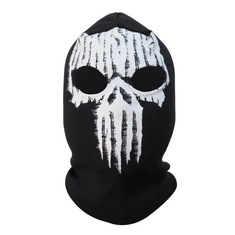 CosInStyle Ghost Balaclava Scary Skeleton Skull Ski Mask for Cosplay Halloween Sports and Motorcycle Cycling StyleD - Image 3