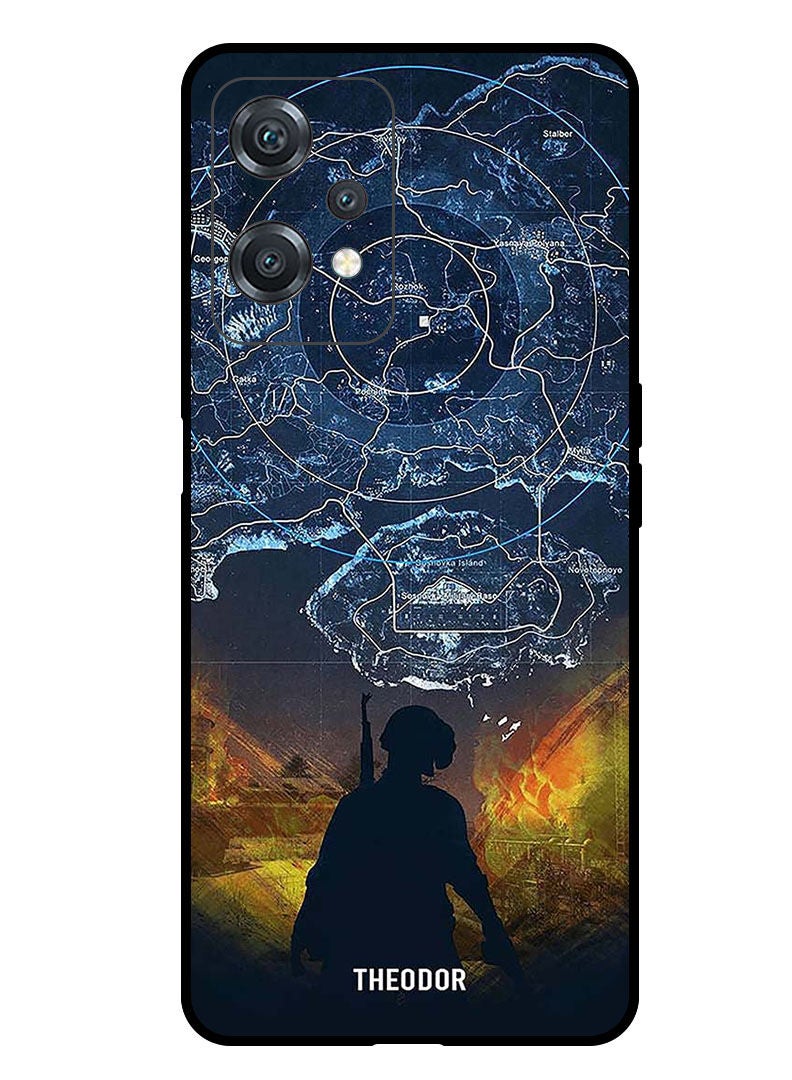 Theodor Protective Case Cover For ONEPLUS NORD 2 LITE 5G Pubgy Map - Image 1