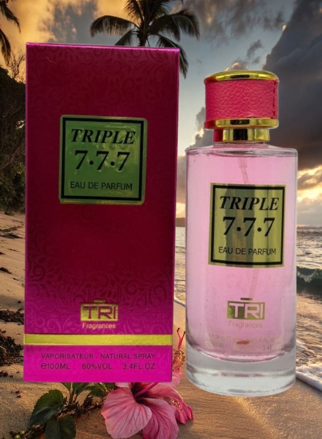 تي أر آي 8 قطع عطر تريبل 777 100مل - Image 2