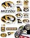 PartyKandy Mizzou Stickers for Gift Car Water Bottle Laptop and Phone for Missouri Football Fans and University Graduates Mizzou Tigers - Image 2