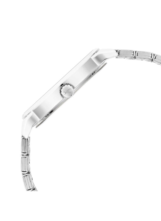 fastrack Stunners 3.0 Analog Silver Dial Men's Watch-3278SM01, Silver  - Image 4