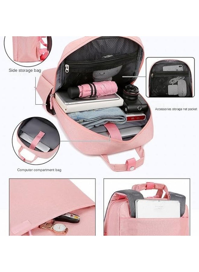 Classic Computer bags, new work backpacks for women, high-quality backpack with large capacity, laptop backpack with USB charging port, waterproof school bag - Image 2
