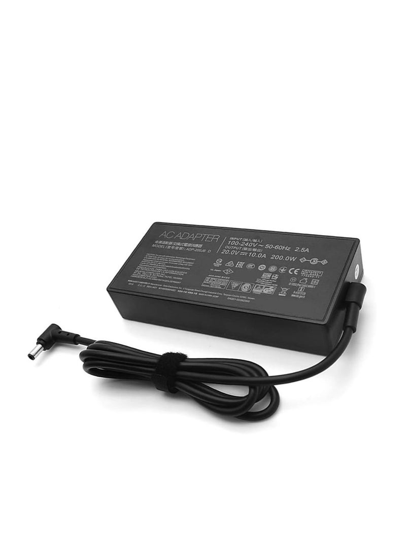 Terabyte ADP-200JB D 20V 10A 200W 6.0x3.7mm Replacement Power Adapter Charger for Asus ROG Zephyrus GA503QS GA503QR GA503QM / Strix G15 G513QC G513Q - Image 2