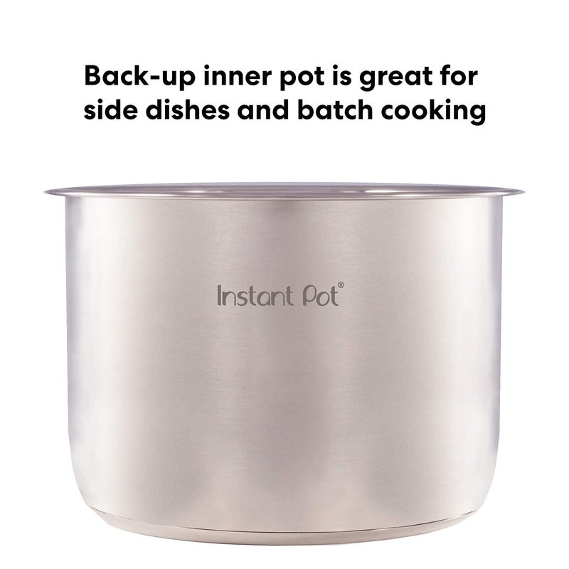 Instant Pot Stainless Steel Inner Cooking Pot 6-Qt, Polished Surface, Rice Cooker - Image 3