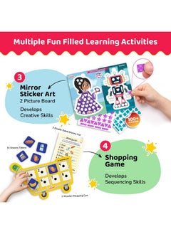 Smartivity Smartivity Smart Play Box for Kids 4+ Years | 5-in-1 Learning Activity Kit | Educational Montessori Toy - Vocabulary, Matching, Counting & More | Fun Birthday Gift for Boys & Girls  - Image 3