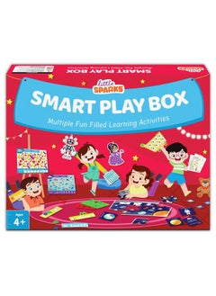 Smartivity Smartivity Smart Play Box for Kids 4+ Years | 5-in-1 Learning Activity Kit | Educational Montessori Toy - Vocabulary, Matching, Counting & More | Fun Birthday Gift for Boys & Girls  - Image 1