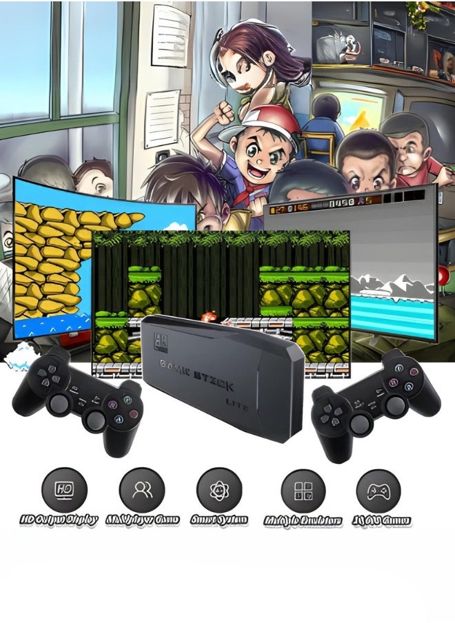 Generic Y3 Lite HD TV Game Console With 64Gcard 10000 Games 2 Controllers With 1 Stick 1 HD Extension Cable  - Image 4