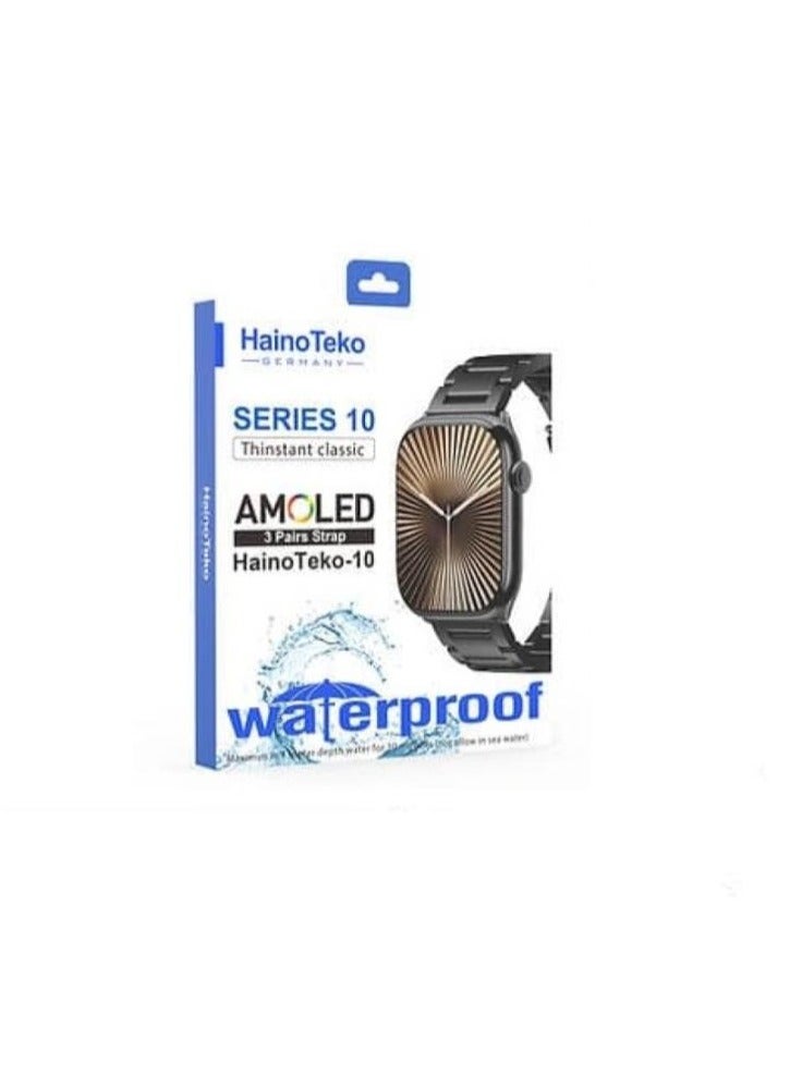 Haino Teko Premium HainoTeko-10 Smartwatch – Stylish, Durable & Feature-Packed - Image 1