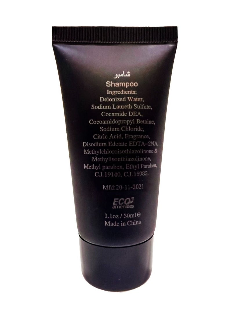 ECO Amenities Luxor Travel Size Hotel Amenities Shampoo 30ml Pack of 75 - Image 3