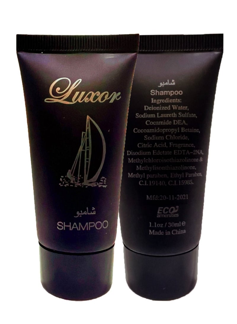 ECO Amenities Luxor Travel Size Hotel Amenities Shampoo 30ml Pack of 75 - Image 2