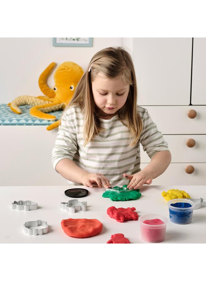 erorex Modelling Dough Cutters, Set Of 5, Aluminium-Colour - Image 2