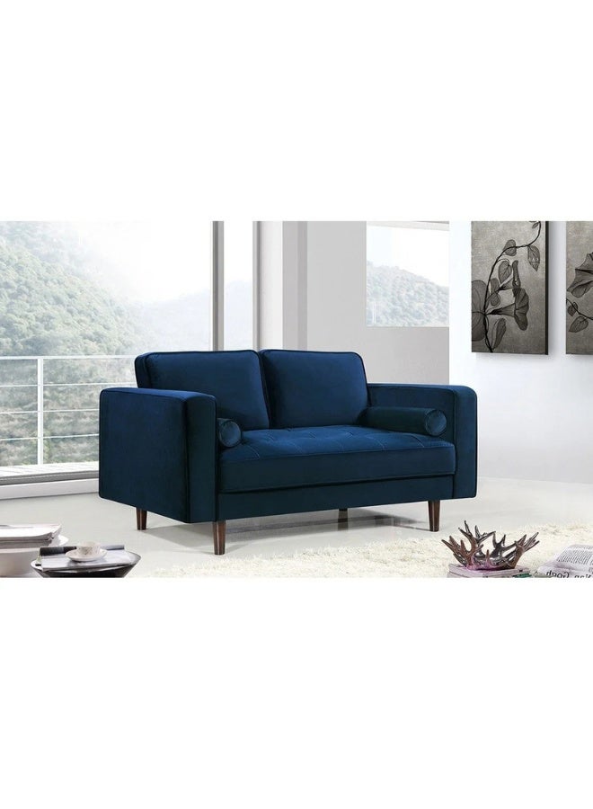 KUSTOMDECO Velvet Fabric Contemporary Tufted Sofa - Custom Upholstered Sofa for Living Room, Elegant Design with Premium Comfort  - Image 5