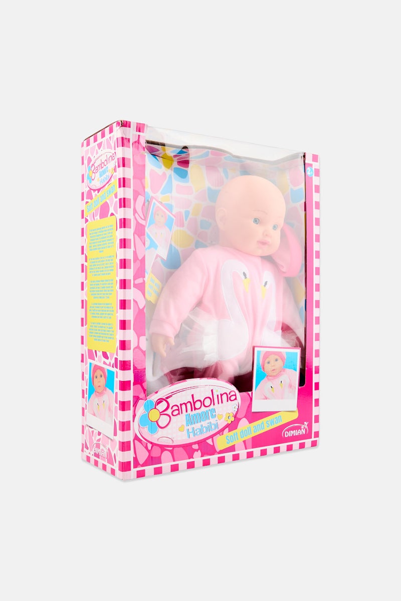 Bambolina Amore Habibi Soft Baby Doll And Swan - Image 3
