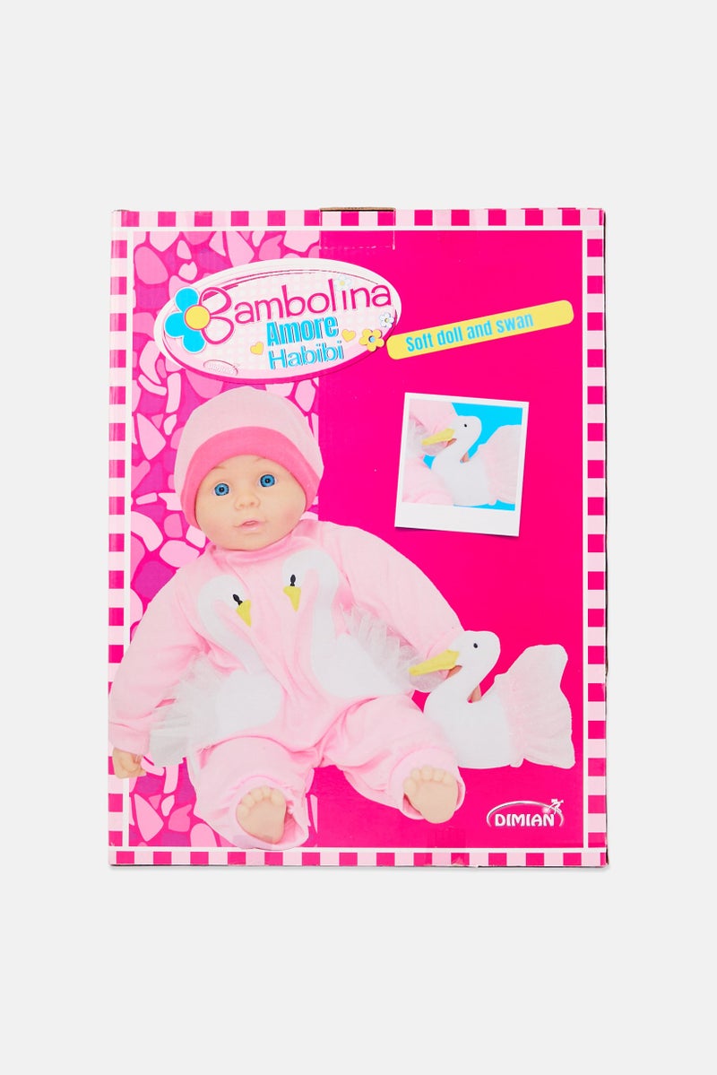 Bambolina Amore Habibi Soft Baby Doll And Swan - Image 2