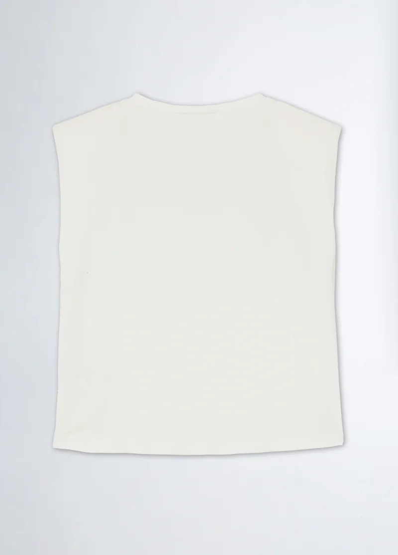 Liu Jo T-shirt with bejewelled details