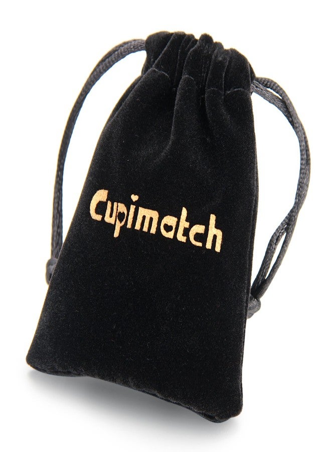 Cupimatch Punk Gothic Skull Rivet Wide Leather Bracelet Cuff Adjustable 7.5"- 8.7" for Father's Day - Image 4
