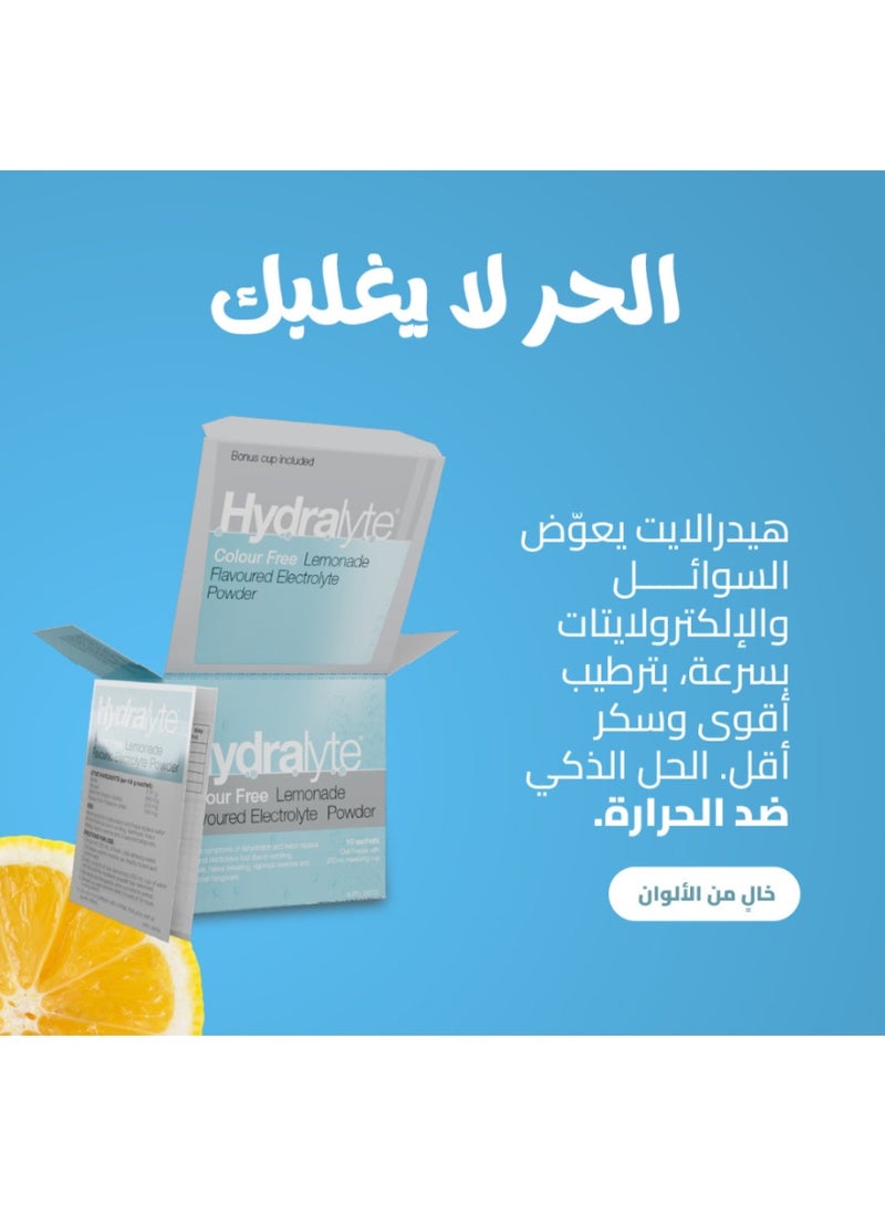 Hydralyte Sachets Lemonade 10 Sachets - Image 3