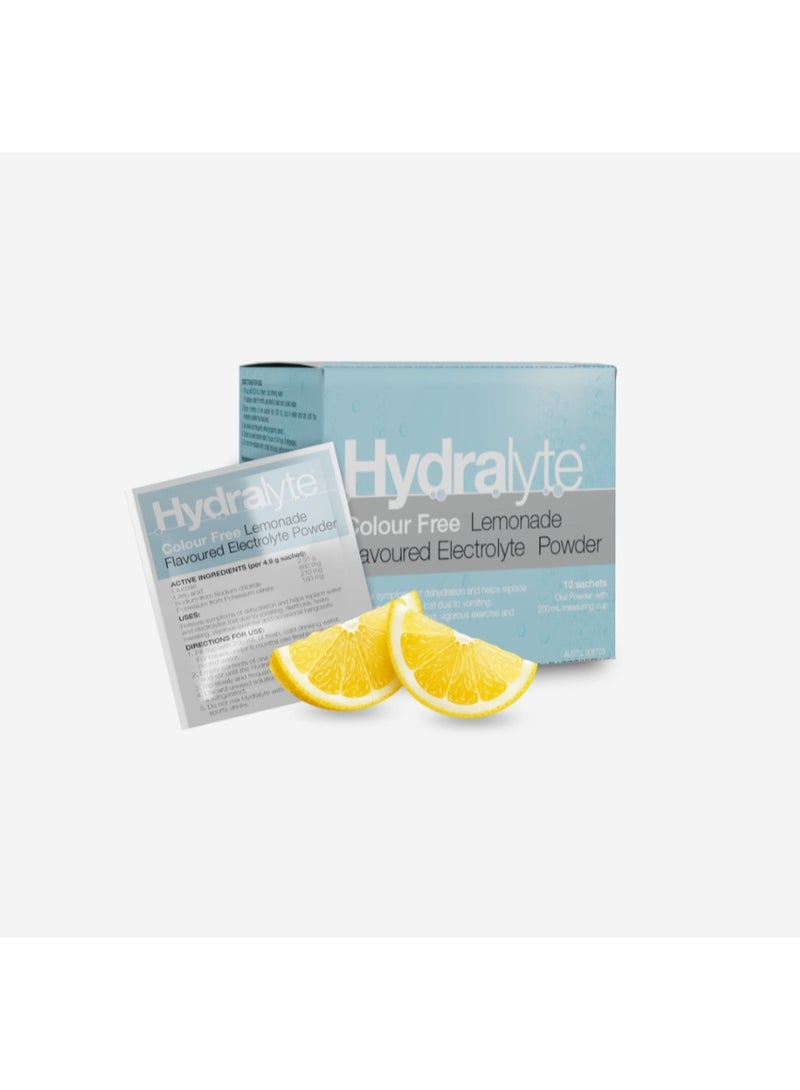 Hydralyte Sachets Lemonade 10 Sachets - Image 2
