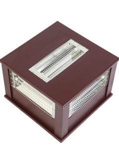 Home Master Home Master HM-2644 Wooden Electric Heater for Regulated Heat Distribution, 2000 Watt, 5 Sides 