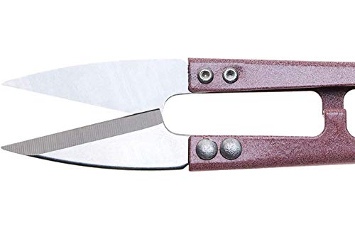QQA DEEINN 4.1inch Sewing Scissors(pack of 3) Yarn Thread Cutter Small Snips Trimming Nipper - Great for Stitch, Mini DIY Supplies (Multicolored-3) - Image 3