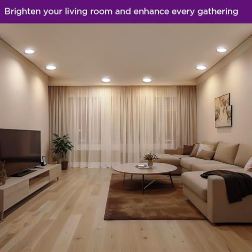 EcoLink 10W Surface LED Ceiling Light | Surface Full Glow Ceiling Light for Home & Hall | Surface Lights for Ceiling | Natural White, Pack of 1 - Image 5