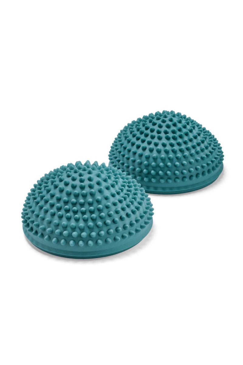 Tchibo 2 قطع وسائد توازن وتدليك، أخضر مائل إلى الزرقة - Image 2