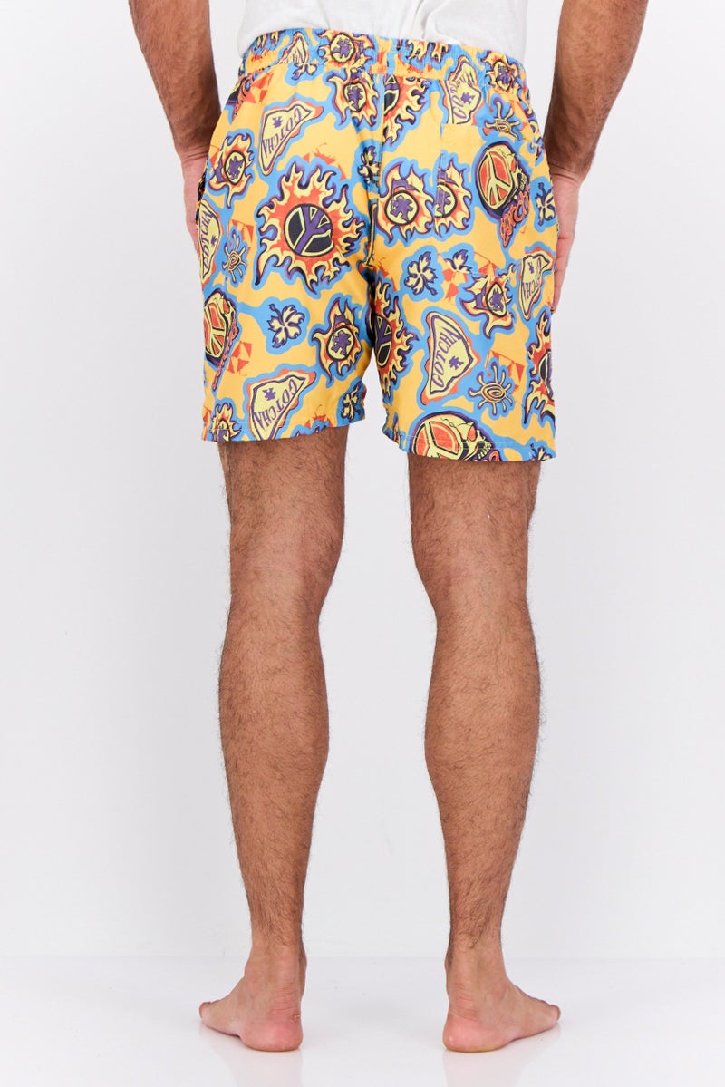 Gotcha شورتات سباحة للرجال بطبعة شاملة، متعدد الألوان - Image 3