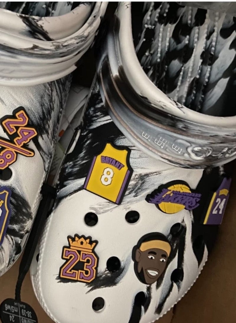 Excefore Croc Charms Basketball Shoe Charms, Jibbitz Charms for Crocs 19 Pcs - Image 3