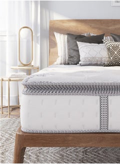Serta Premier Cool Gel Memory Foam and Hybrid Pocket Spring Mattress 100x200x30 CM | Mattress in a Box Single  - Image 2