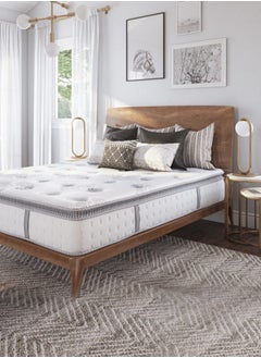 Serta Premier Cool Gel Memory Foam and Hybrid Pocket Spring Mattress 100x200x30 CM | Mattress in a Box Single  - Image 1