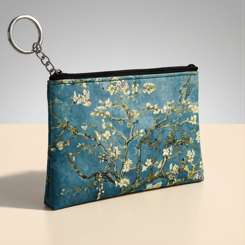 Multi Function Van Gogh Coin Pouch Wide Compatibility Store Coins Cards Earbuds Lipstick Keys - Image 3