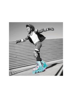 Yvolution Neon Inline Skates, Teal (34-38)  - Image 4