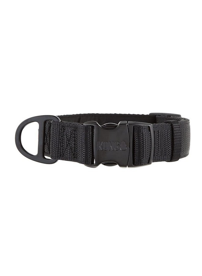 KONG Max HD Ultra Durable Neoprene Padded Dog Collar (Large, Black) - Image 2