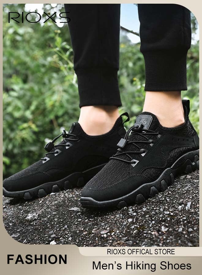 RIOXS Fashion Sneakers For Men, Cushioning Mens Sneaker Tennis Shoes, Sport Shoes For Workout Walking Jogging, Mens Athlesiure Shoes  - Image 2