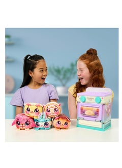 Cookeez Makery Lil' Bakez Oven, Mix The Dough and Make A Scented Surprise Pet in The Form of A Deliciously Scented Plush Toy (Non-Electronic), Bake and Collect - Styles May Vary  - Image 3