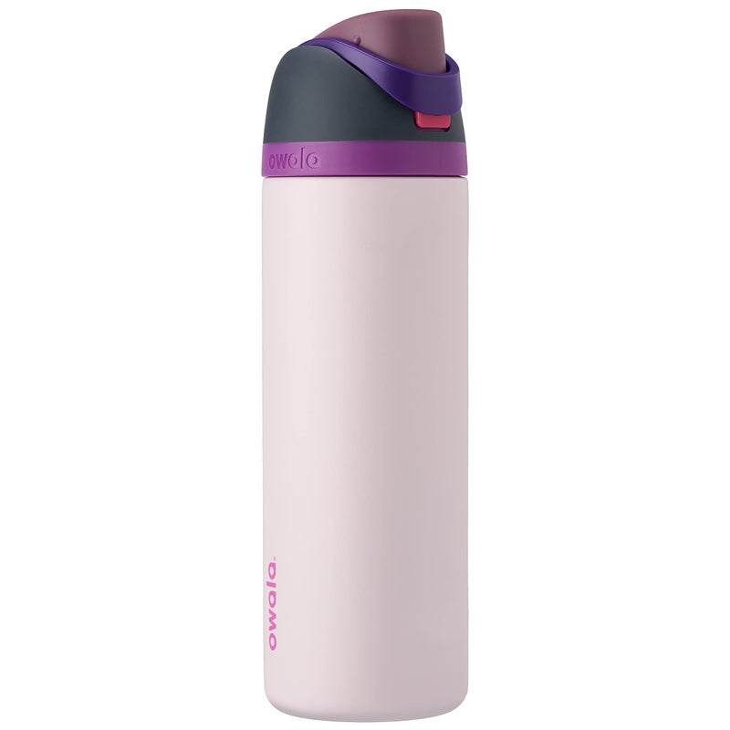 Owala Owala FreeSip Insulated Stainless Steel Water Bottle with Straw for Sports Travel and School BPAFree Sports Water Bottle 32 oz Dreamy Field 