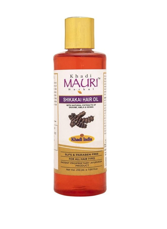 Khadi MAURI Shikakai Hair Oil 210Ml  - Image 2